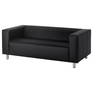 IKEA KLIPPAN Sofa 2-osobowa Bomstad czarny