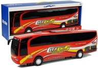 Autobus Mestský model Červený 54cm