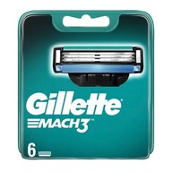 Gillette Mach 3 wkłady do maszynki orginalne 6szt