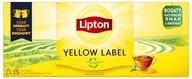Herbata czarna Lipton Yellow Label 25 torebek