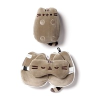 Plyšový maskot Vankúš s čelenkou Mačiatko Pusheen The Cat