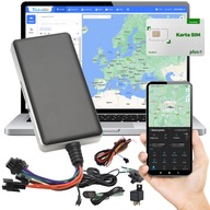Lokalizator GPS Podsłuch Samochód Auto Platforma Tracksolid Pro Karta SIM