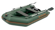 KOLIBRI KM-245 ЗЕЛЕНИЙ ТУРИСТИЧНИЙ РИБАЛЬСЬКИЙ ПОНТОН З РОЛИКОВИМ ДНОМ