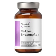 Výživový doplnok OstroVit Methyl B-Complex 30 kapsúl