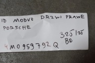 IDEALNY module door right PORSCHE 1