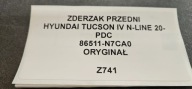 front bumper HYUNDAI TUCSON N-LINE 20- PDC
