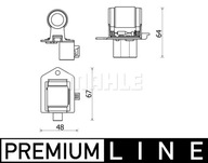 ABR156000P/MAH OPORNIK DMUCHAWY BEHR PREMIUM LINE