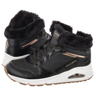 Detská zimná obuv Skechers Uno 310518L čierna