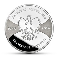 Moneta 20 zł Patrioci i Obywatele 2014