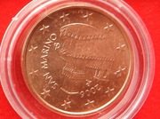 W-A-E5 San Marino 5 Cent 2006