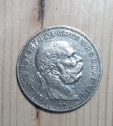5 koron 1907 srebro Franciszek Jozef 1