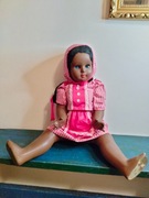 Stara zabawka włoska celuloidowa lalka z lat 50. 