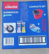 Nowy zestaw Mop Vileda Supermocio 3 Action 