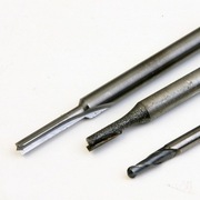 Zestaw 3 narzędzi z węglika średnice około fi-3,5