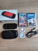 Sony PSP 3004 slim & lite czarne + dodatki