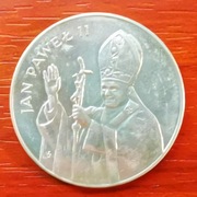 Jan Paweł II - moneta okolicznościowa 10 000 zł.