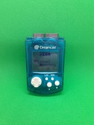 Karta pamięci VMU Dreamcast Niebieska Transparentn
