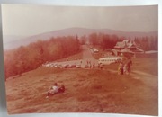 Schronisko na Równicy  Beskid Śląski 1976 ogórek 
