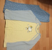 Bawełniana piżama dziewczęca, spodnie i bluzka, rozm. 158, wiek ok. 13 lat