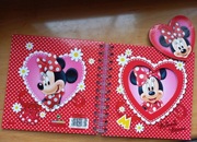 Minnie Mouse pamiętnik notatnik spiralny Disney