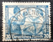 Z 8_15. 1933. D. Reich.  Mi 505 B. Stemplowany.