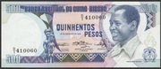 Gwinea-Bissau 500 pesos 1983 - stan bankowy UNC