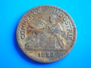 Francja 50 cmes centimes 1923 Bon Pour  