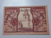 NOTGELD PERCHTOLDSDORF 10 HELLER 1920 AUSTRIA 