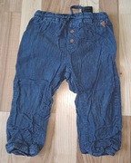 Spodnie sztruksowe dziecięce H&M 12-18m 86cm