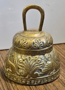 Stary mosiężny dzwonek z mosiądzu 
