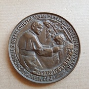 MEDAL JAN PAWEŁ II KRAKÓW SZPITAL PAPIEŻ C.DŹWIGAJ