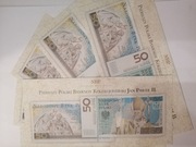 Folder emisyjny banknotu 50 zł 2006 r JAN PAWEŁ II