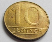 10 złotych 1989 r. - 3 sztuki