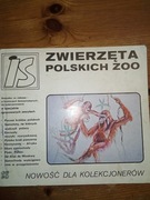 Zwierzęta Polskich zoo IS zeszyt z naklejkami PRL 