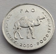 SOMALIA 10 Shillings 2000 FAO okołoMENNICZA