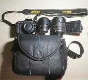 Nikon D3300, obiektywy i akcesoria, stan Bdb