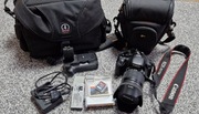 Canon EOS 600D + obiektyw 18-135 + dwie torby + gr