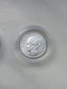 Holandia 25 cent 1941 r Wilhelmina 1 srebro 