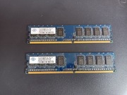  2x NANYA 1GB 1Rx8 PC2 6400U 666 12 D1 800