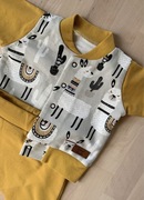 Nowy dres bluza spodenki Handmade 3-6msc