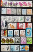 Belgia zestaw starych znaczków od 1958 r. 4