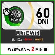 XBOX GAME PASS ULTIMATE 60 DNI 2 MIESIĄCE + GOLD