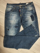 Super spodnie jeansowe Dsquared2 rozm 32