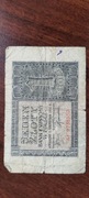 Banknot 1 złoty 1941 rok bank emisyjny w Polsce