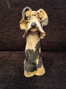 Kolekcjonerska duża figurka psa - Fox terrier 