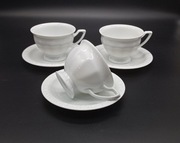 3 x Rosenthal Maria Biała Filiżanka porcelanowa  