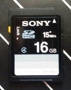 ~~~ SDHC 16 GB ~~~ SONY ~~~ MADE IN TAIWAN