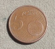 5 euro centów  2002 J Nemcy