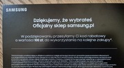 Bon do sklepu Samsung o wartości 100 zł