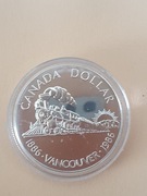Canada 1 dolar Ag.23,38g.36mm.1986r.